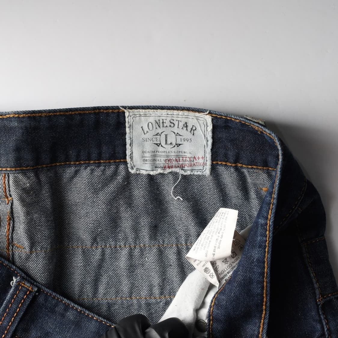 LONESTAR 인디고 생지 데님 팬츠 36 상품이미지6
