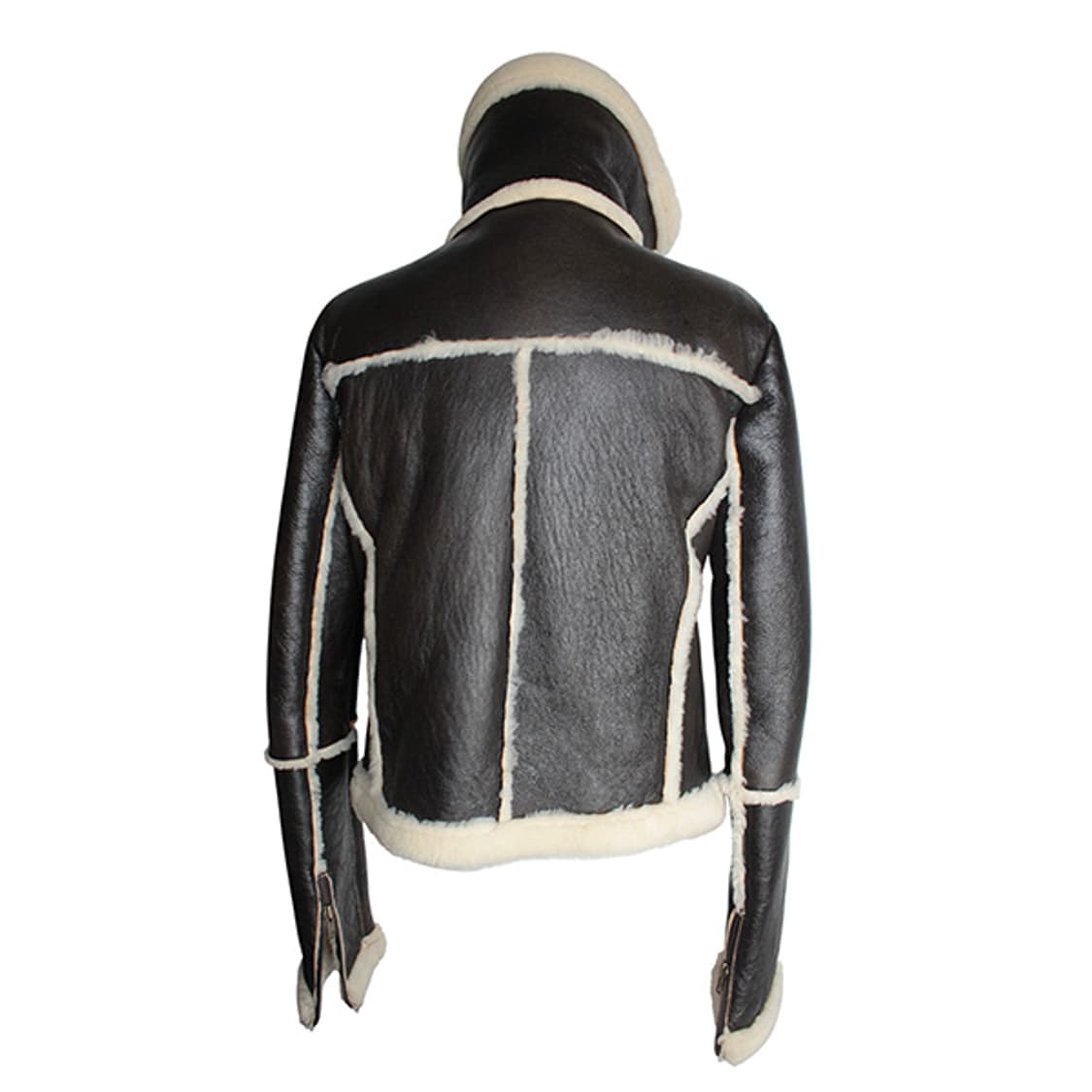 딥브라운 페이크 라이더 무스탕 자켓 55 상품이미지3