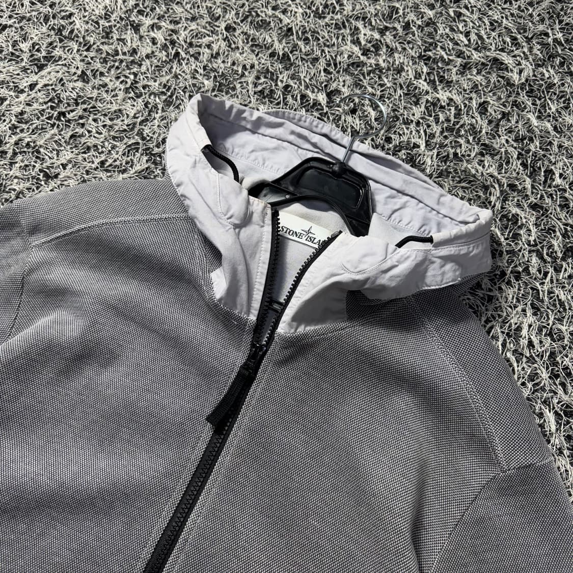 스톤아일랜드 나일론배색 후드집업 상품이미지3