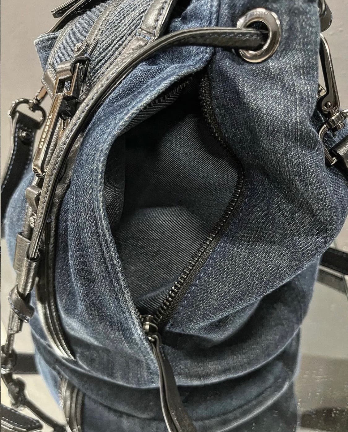 Diesel denim cross bag 상품이미지6