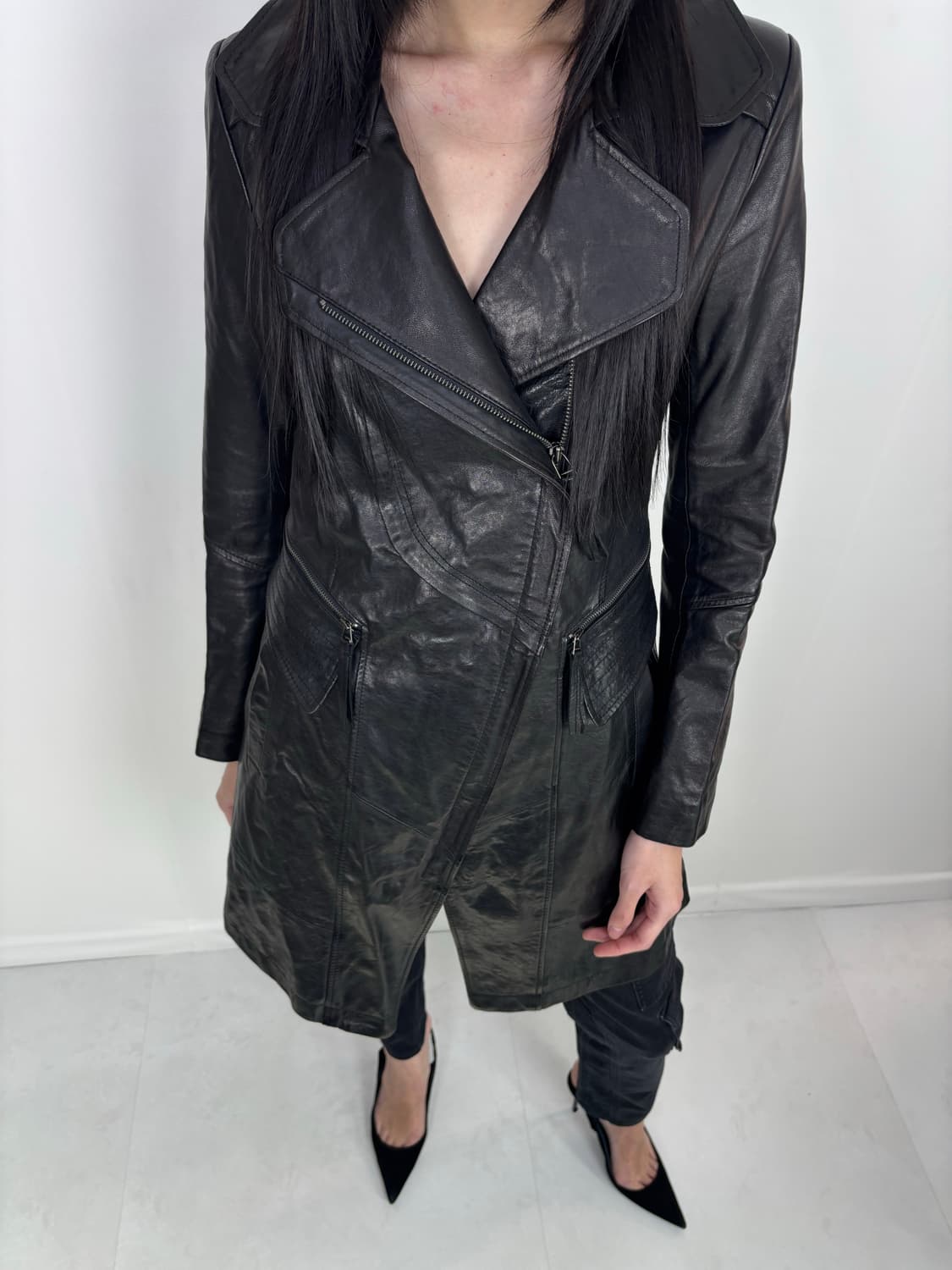 SOFT MID LEATHER JACKET 상품이미지7