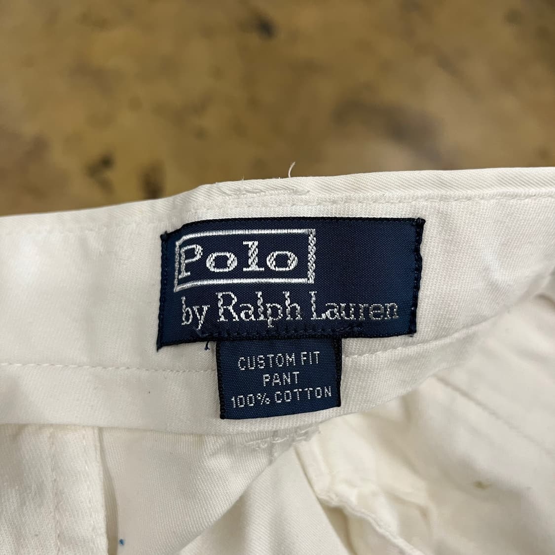 [정품/32] 폴로 랄프로렌 화이트 면바지 b19 상품이미지4