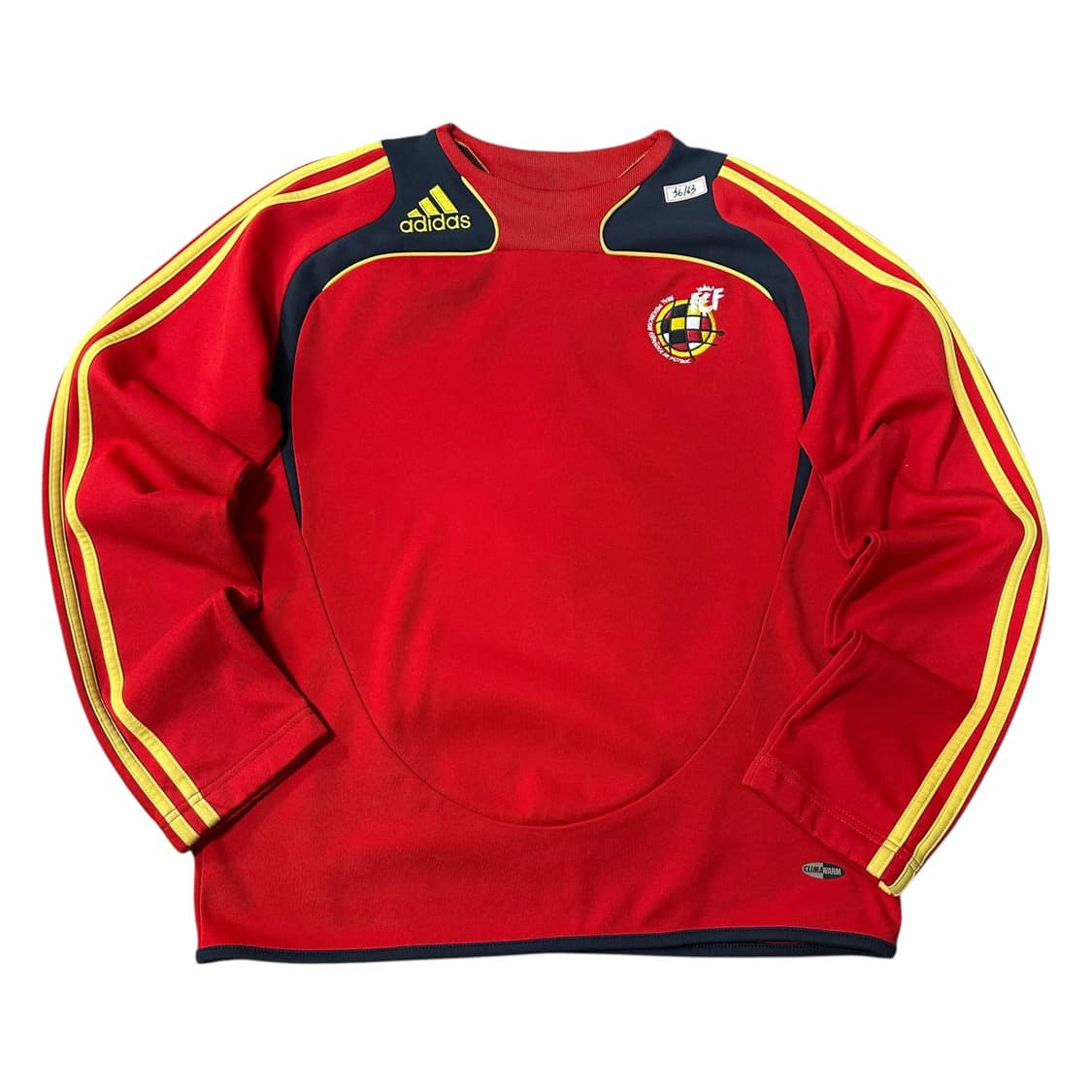 ✨ (바배) 아디다스 08-09 스페인 국대 트레이닝 져지 롱슬리브  상품이미지1