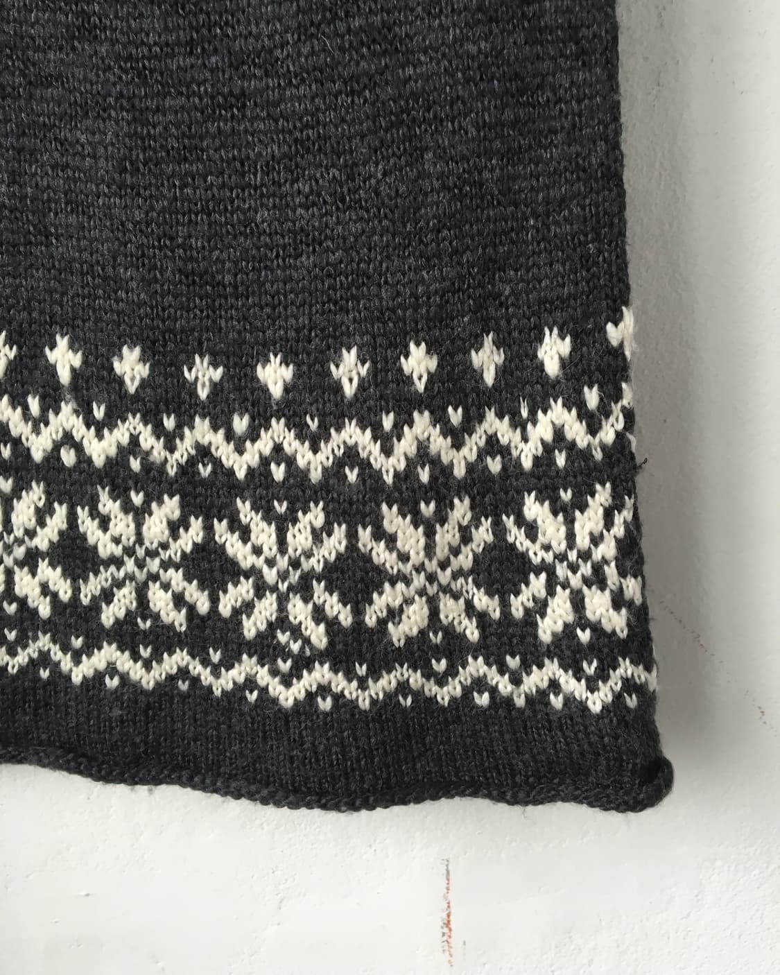 Snow pattern knit skirt 상품이미지3