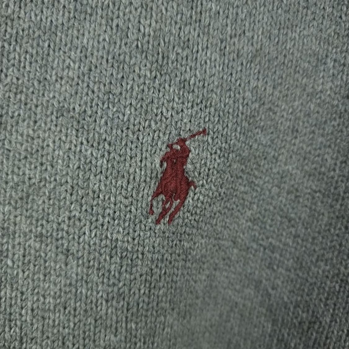 [폴로 랄프로렌] 포니 로고 자수 버튼넥 니트 M18627 상품이미지6