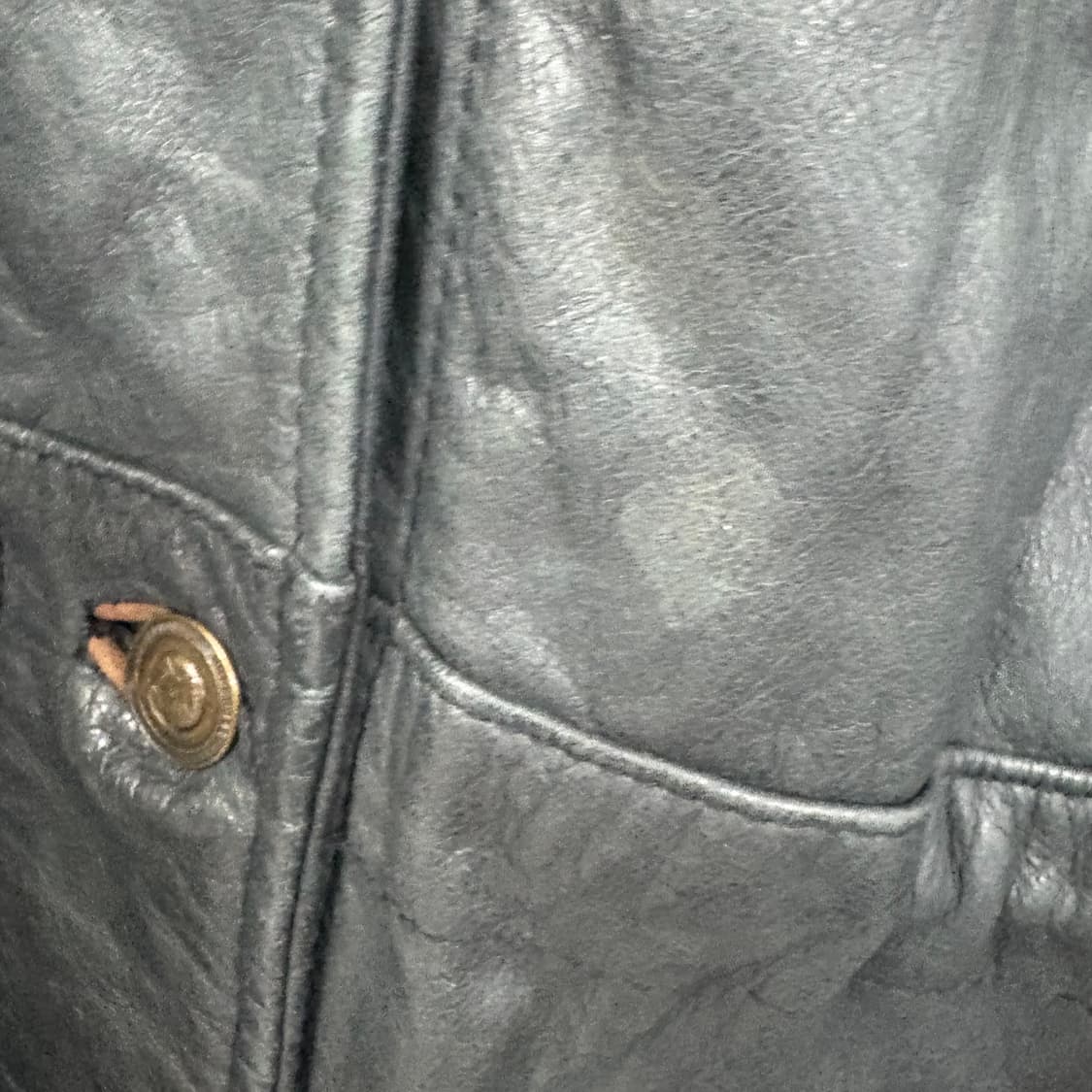 콜보룩 빈티지 소가죽 카 코트 자켓 상품이미지4