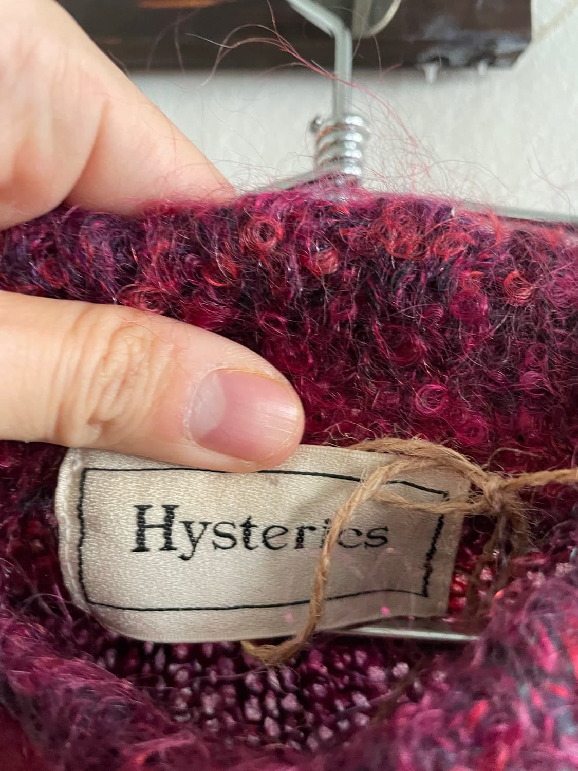 히스테릭글래머 아카이브 모헤어 여자 니트 상품이미지2