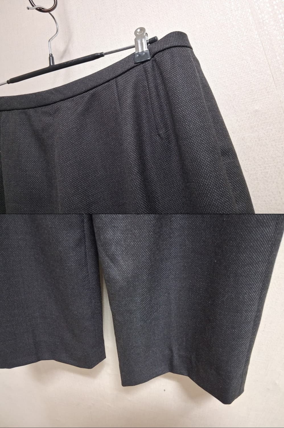 Leilian 춘추 순모울 정장 슈트 셋업 순모바지정장세트 새상품상태 L 상품이미지9