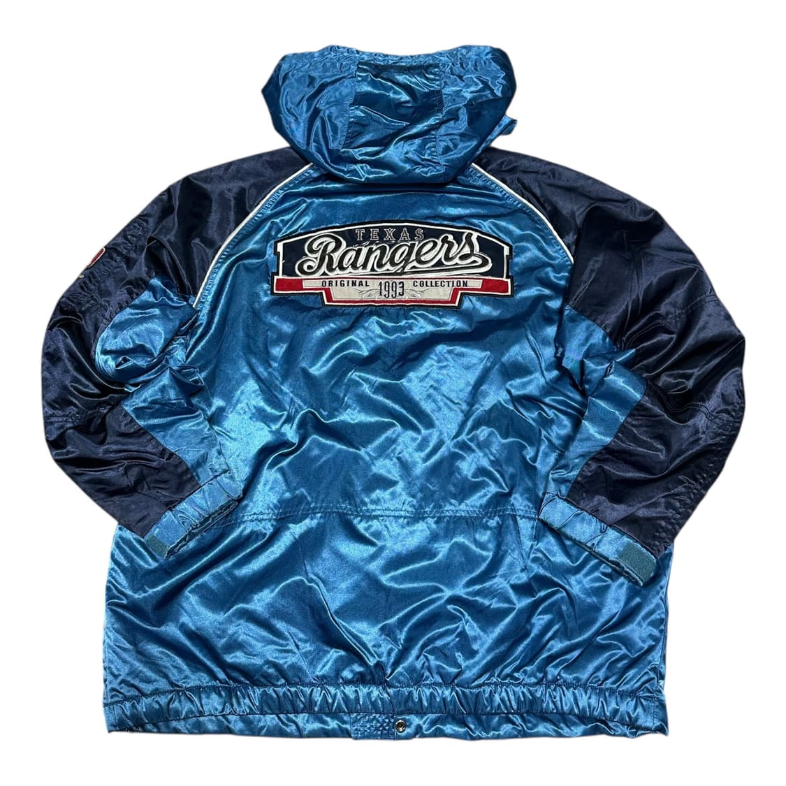 ✨ (바배) MLB 유광 블루 스키복 보드복 후드 점퍼 상품이미지1