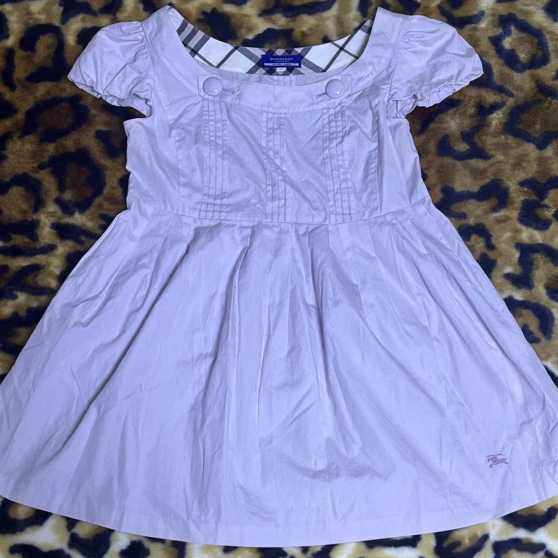 버버리 블루라벨 퍼프 반팔 셔츠 블라우스 상품이미지1