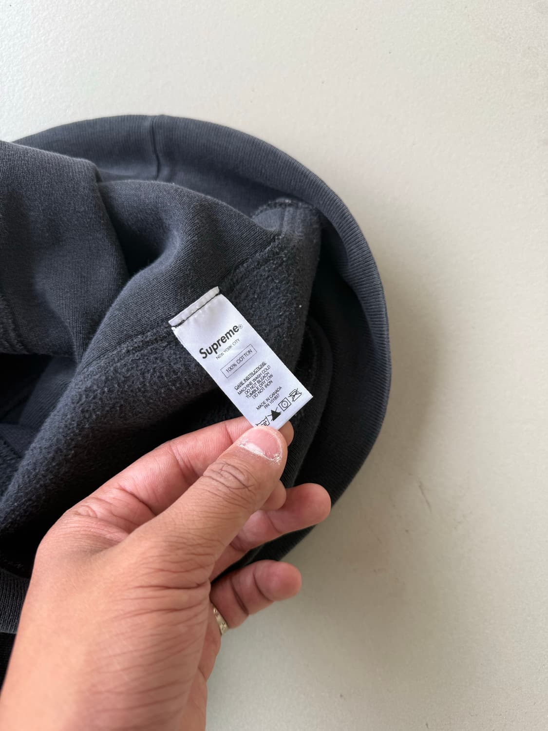 🇨🇦 Supreme 12FW Box logo Hoodie 상품이미지4