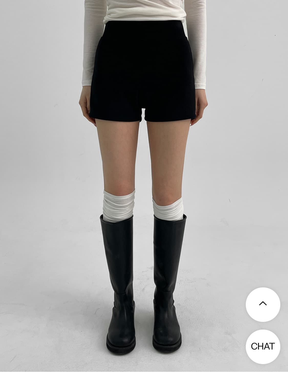 블랙업 프렌느 밴딩 숏팬츠 S (스탠다드ver) 상품이미지1