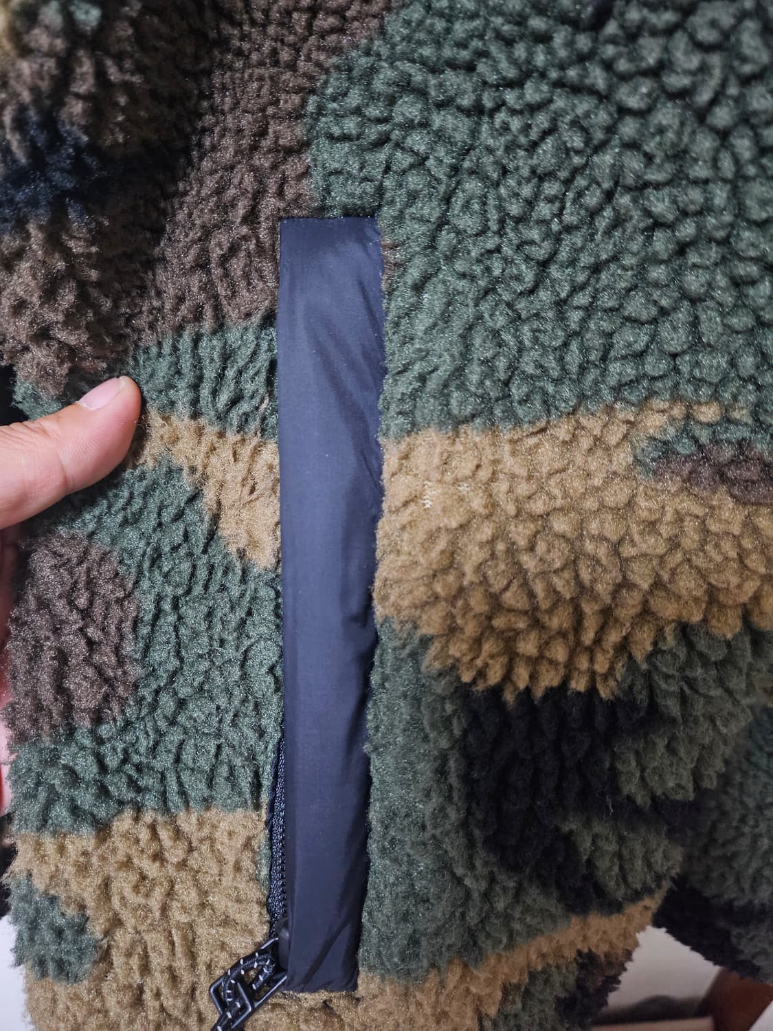 칼하트 카모 쉐르파 집업L(105) 상품이미지9