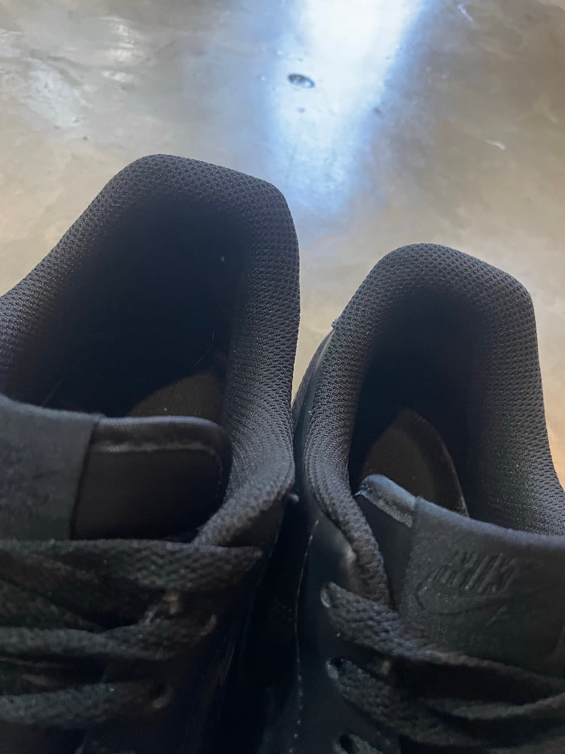 나이키 에어포스1 블랙 280 상품이미지7