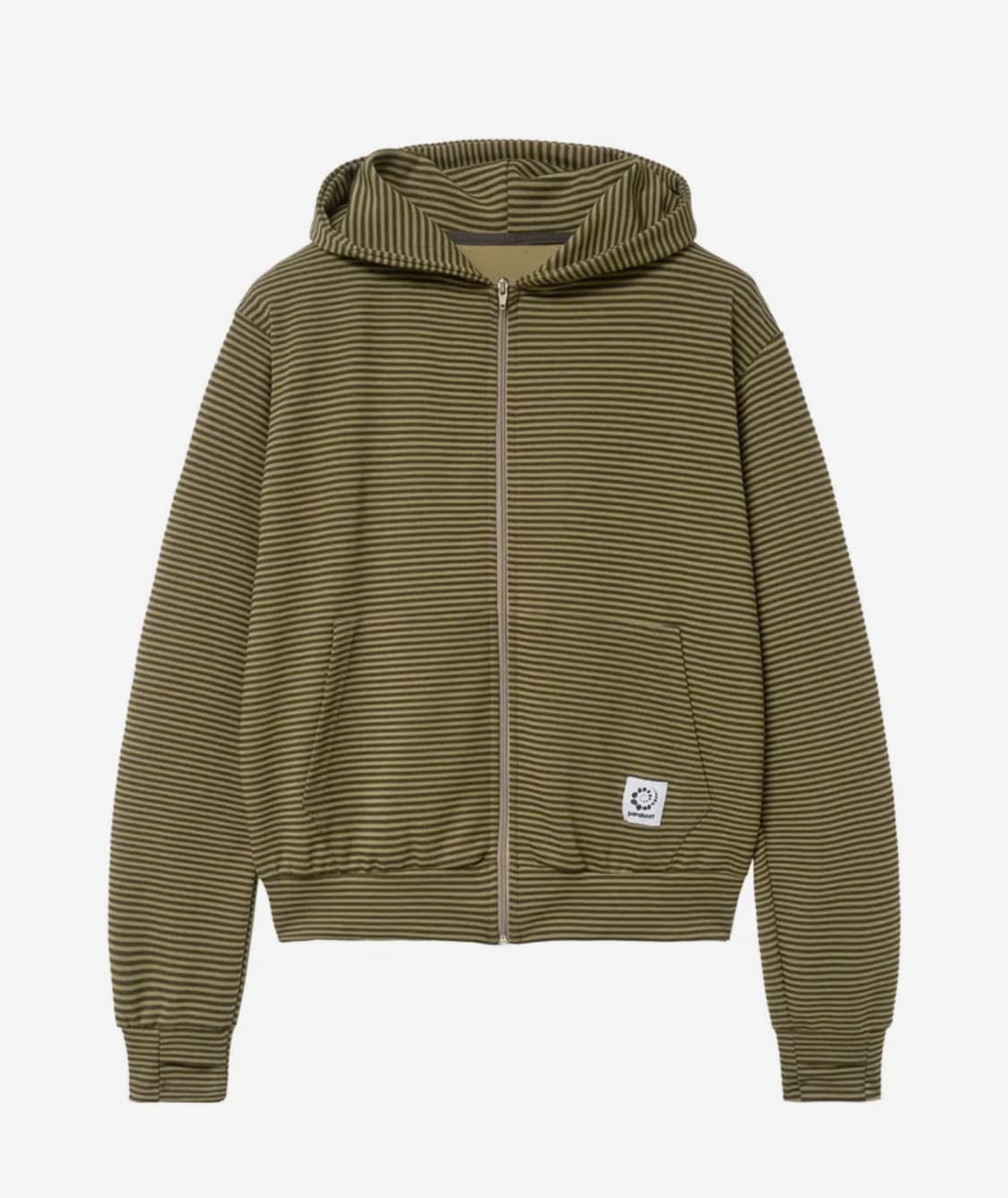 드리프트 집업 후디 (올리브) 상품이미지1