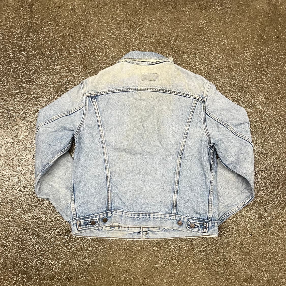 80s USA Levis 데님 트러커 자켓 (100) 상품이미지5