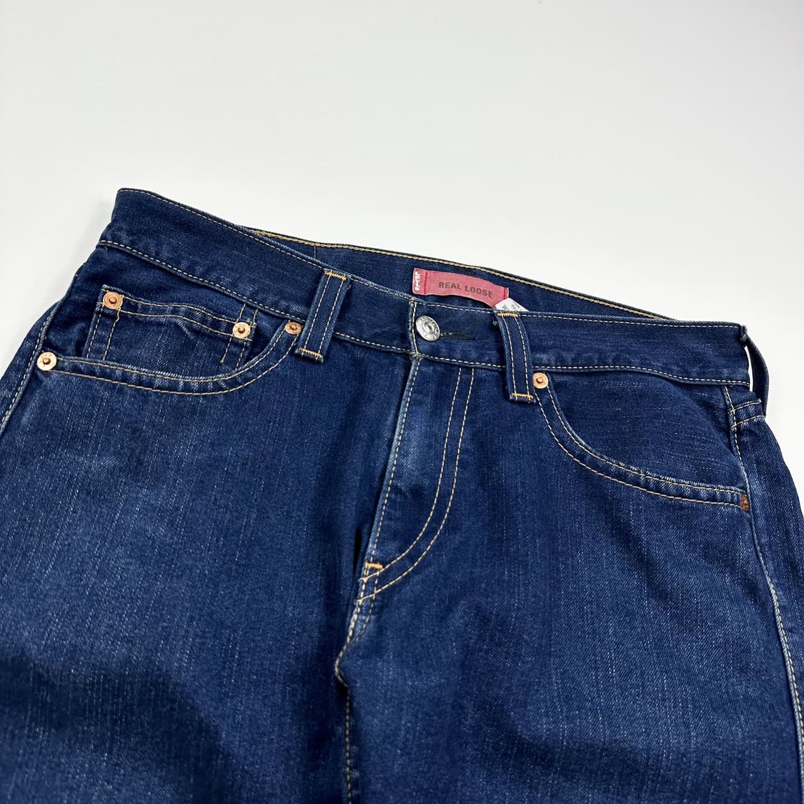 34 리바이스 TYPE1 루즈핏 데님 반바지 상품이미지3