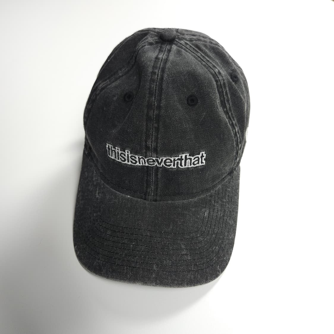 디스이즈네버댓 X 뉴에라 블랙 데님 볼캡(OS) 상품이미지1