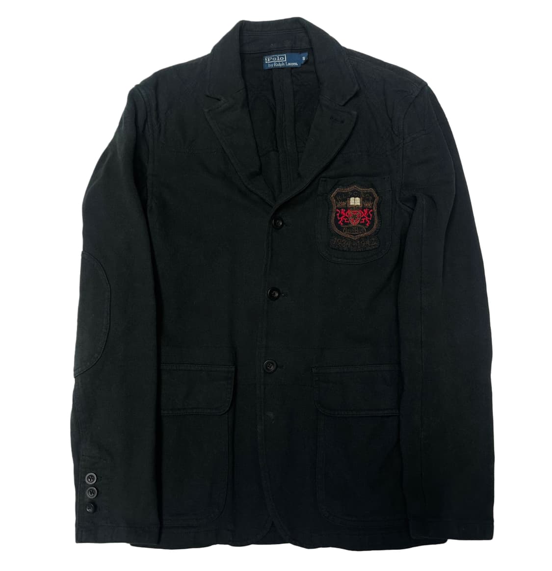 폴로 랄프로렌 엠블럼 엘보우 블랙블레이저 S 상품이미지1