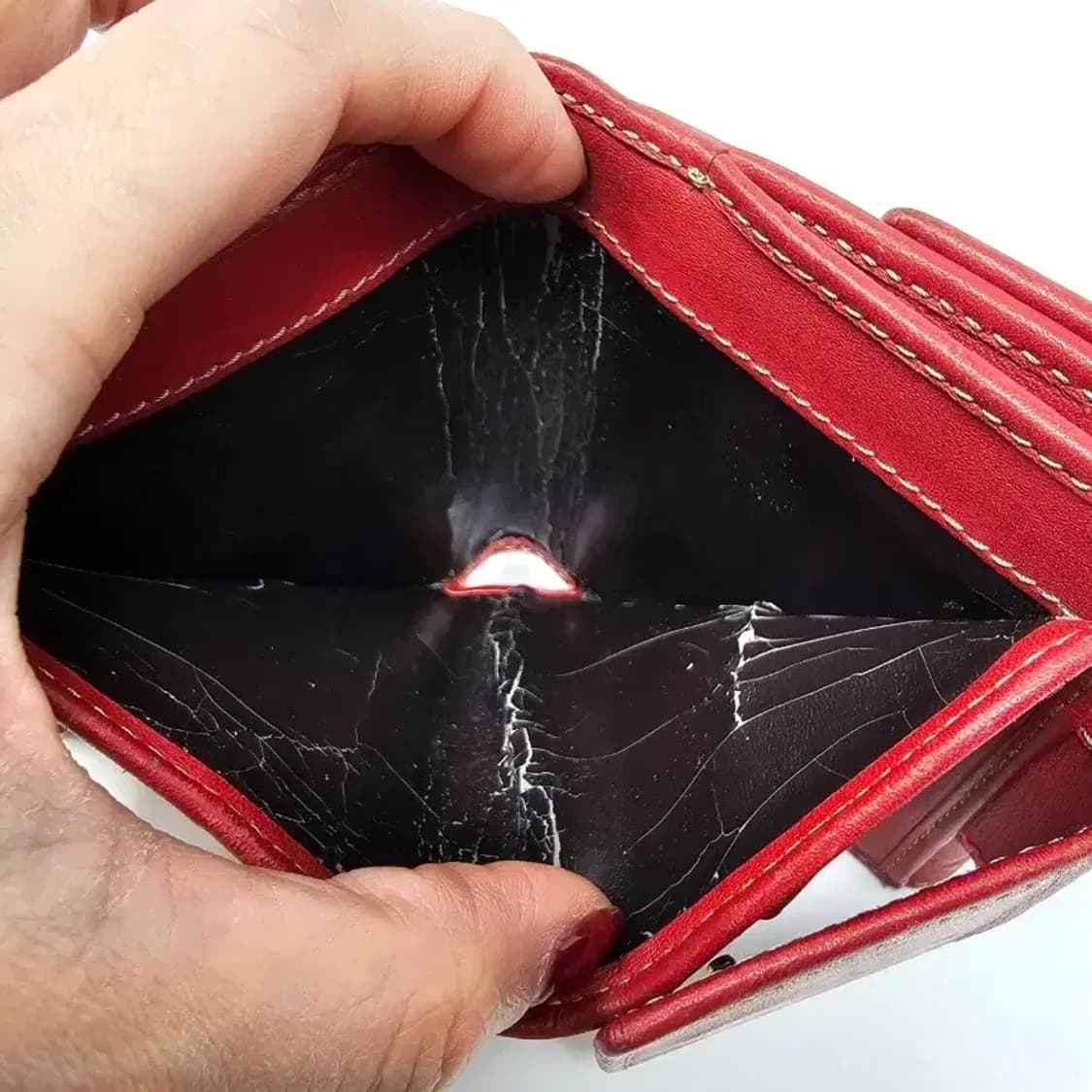 구찌 시마 하트 자물쇠 반지갑 레드 상품이미지9