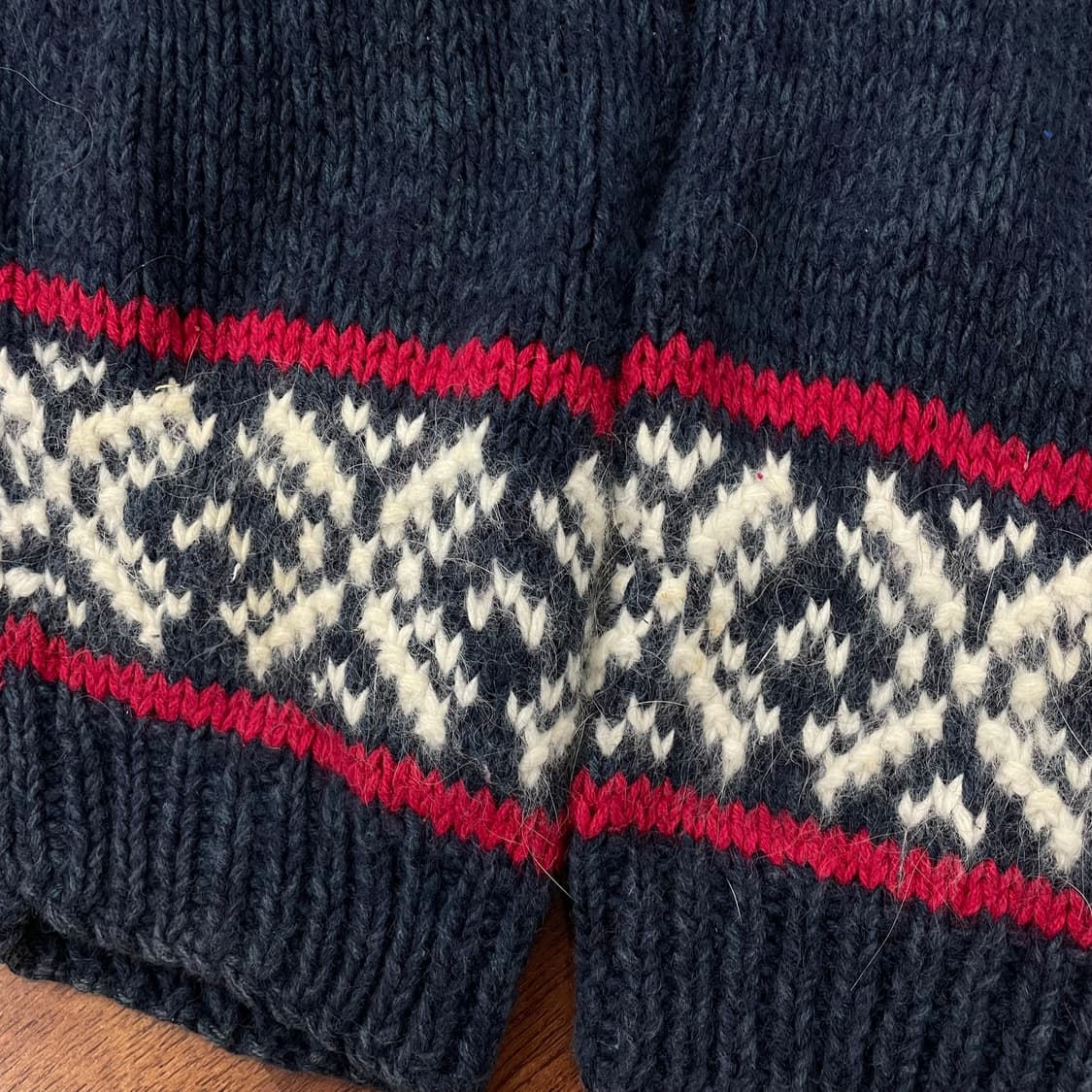 빈티지 croft & barrow 눈사람 니트 상품이미지4