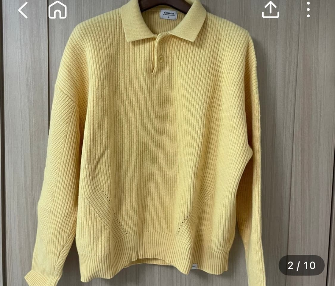 커버낫 카라 니트 L 상품이미지1