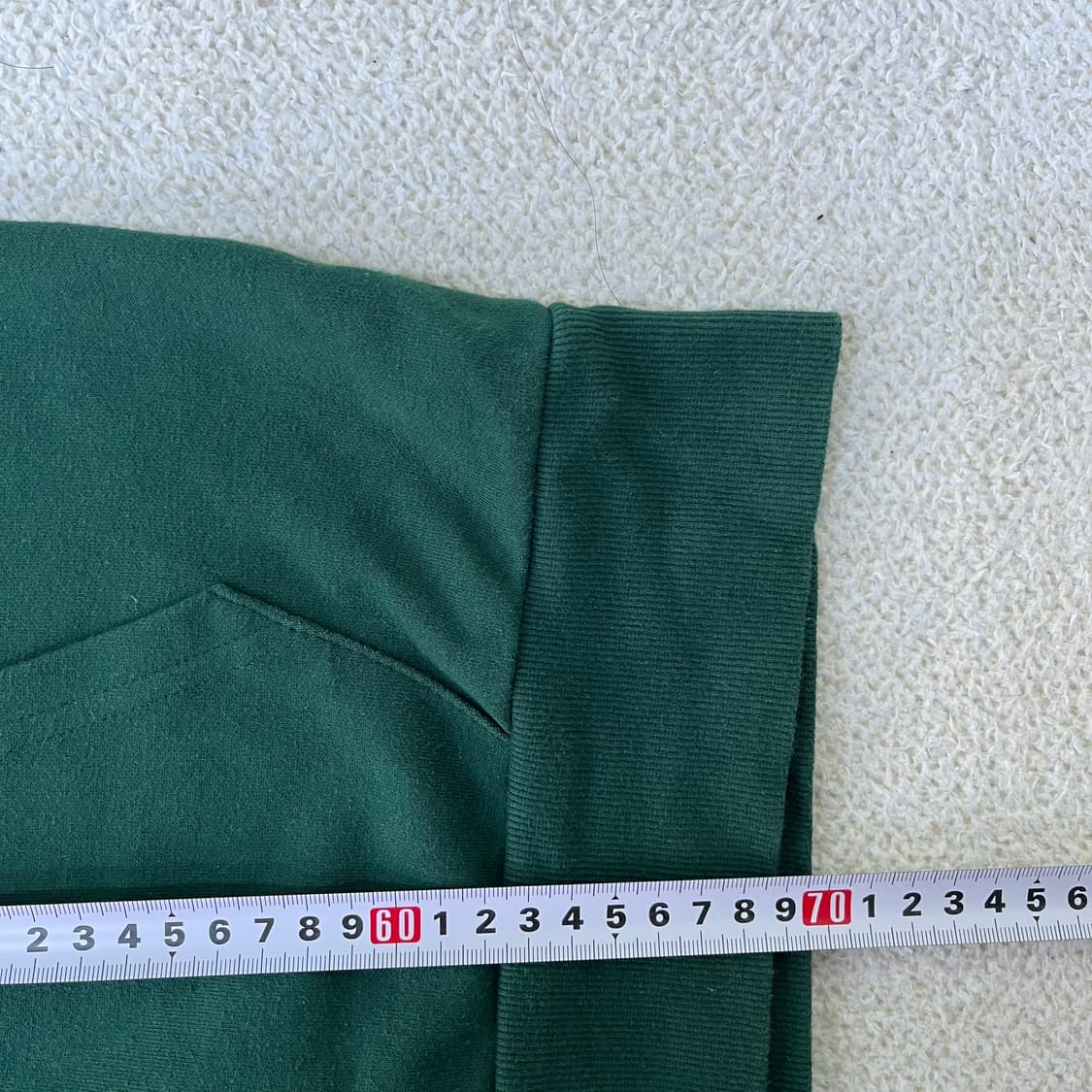 실측확인 빈티지 배색 후드 티셔츠 0323M 상품이미지4