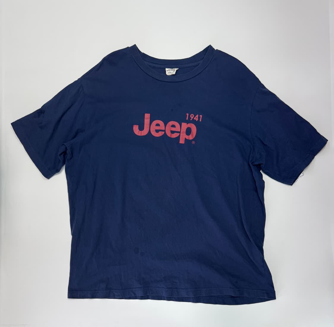 지프 JEEP 빅 스펠로고 오버핏 반팔 티셔츠 2XL 상품이미지1
