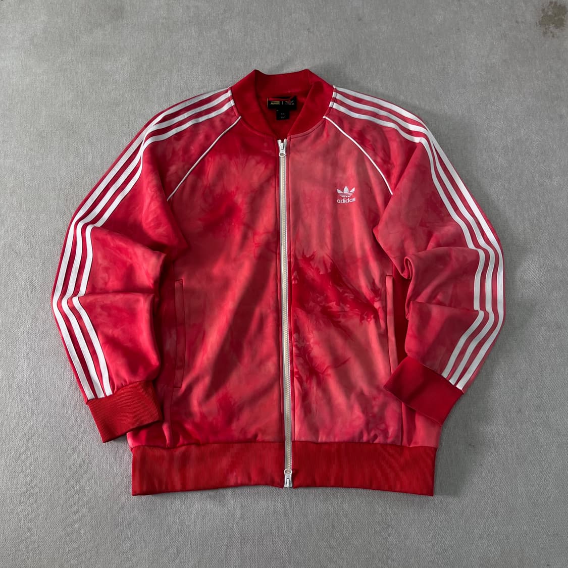 105 아디다스 패럴윌리엄스 레드 타이다이 트랙탑 져지 상품이미지1