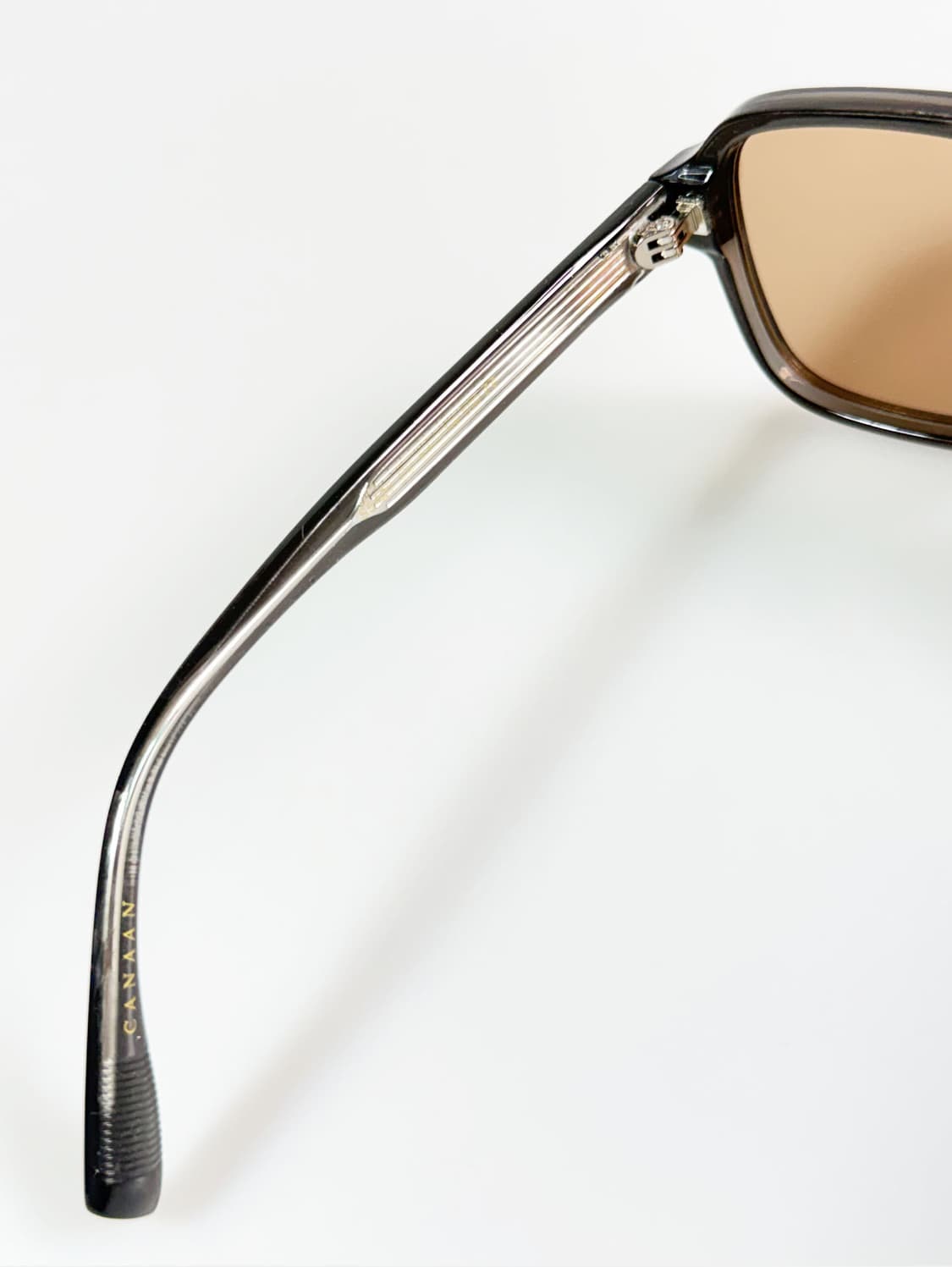 CANAAN 볼드 스퀘어 프레임 빈티지 틴트 선글라스 상품이미지7