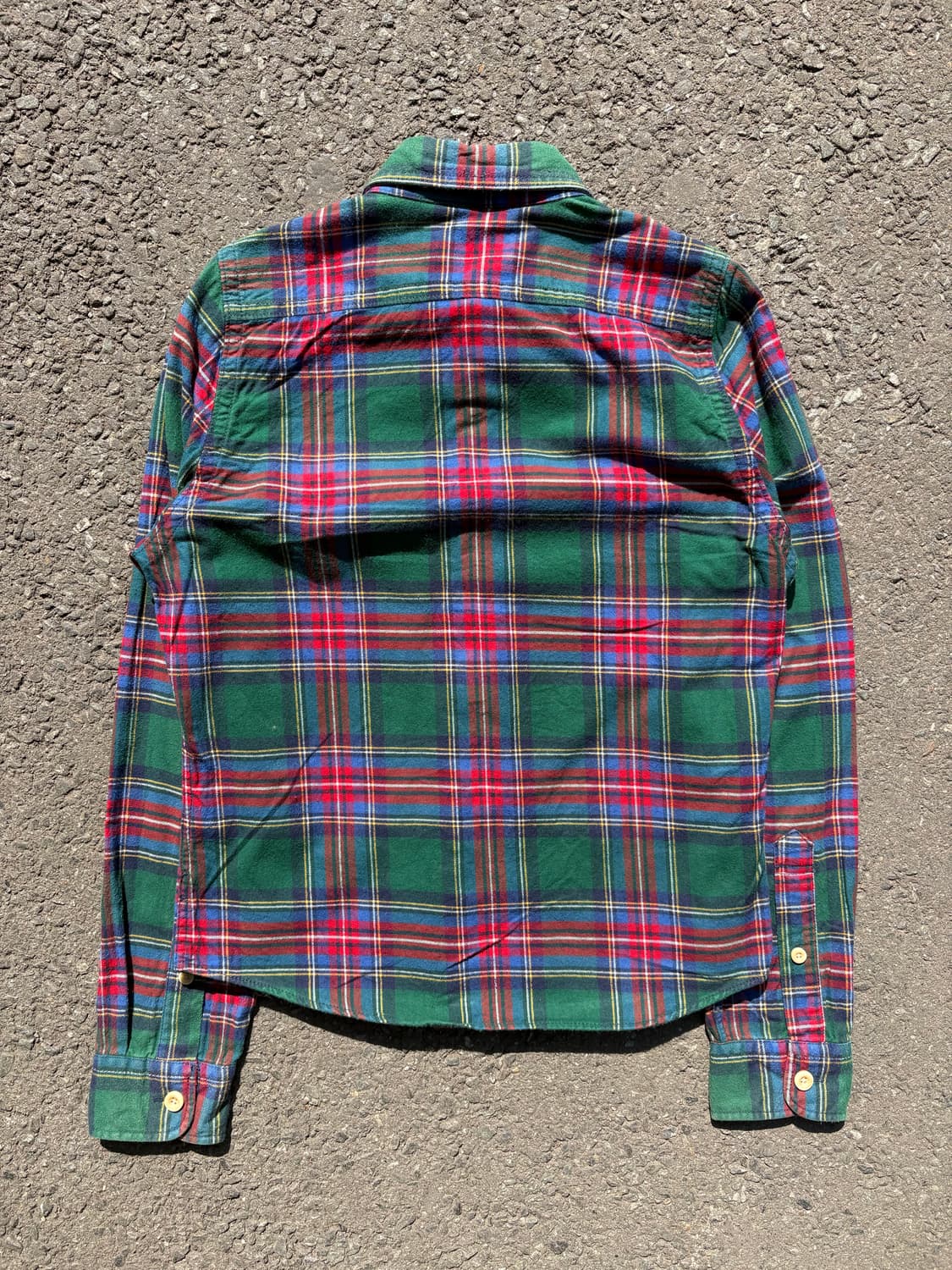 아베크롬비 플란넬 체크셔츠 B185 상품이미지5