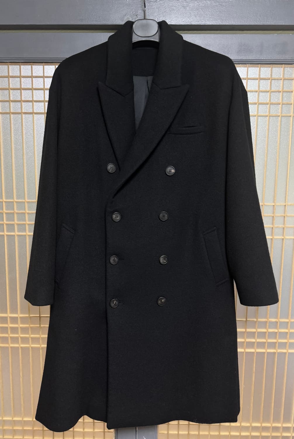 [2]어텐션로우 오버사이즈 더블롱 피코트 상품이미지2