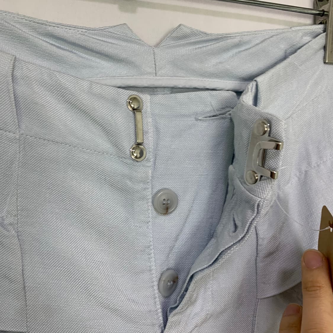 메종 마틴 마르지엘라 디테일 반바지 쇼츠 이태리빈티지 남녀공용 스카이블루 상품이미지8