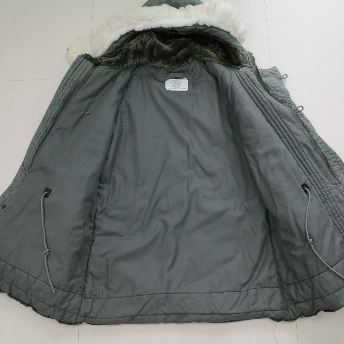 86년 미공군 USAF N-3B 플라이트 파카 (Greenbrier)  상품이미지5