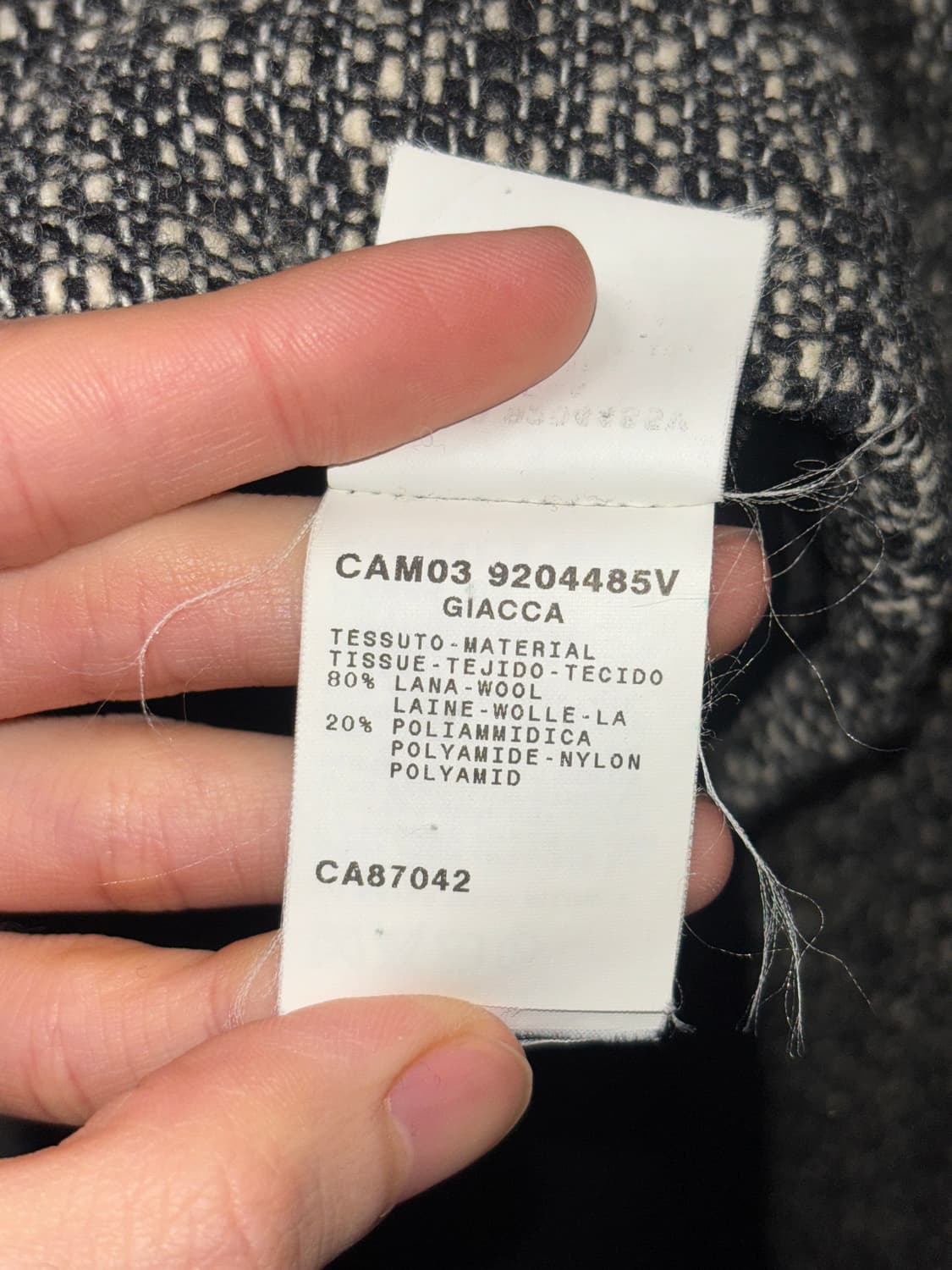 Max&co 집업 트위드 자켓  상품이미지5