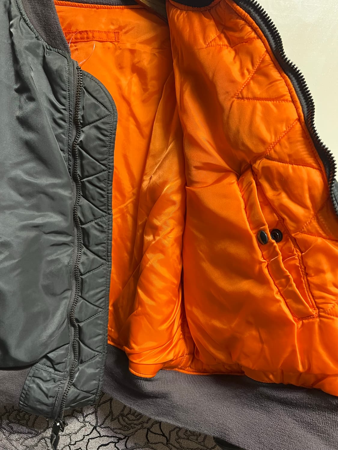 빈티지 알파 인더스트리 MA-1 플라이트 자켓 상품이미지5