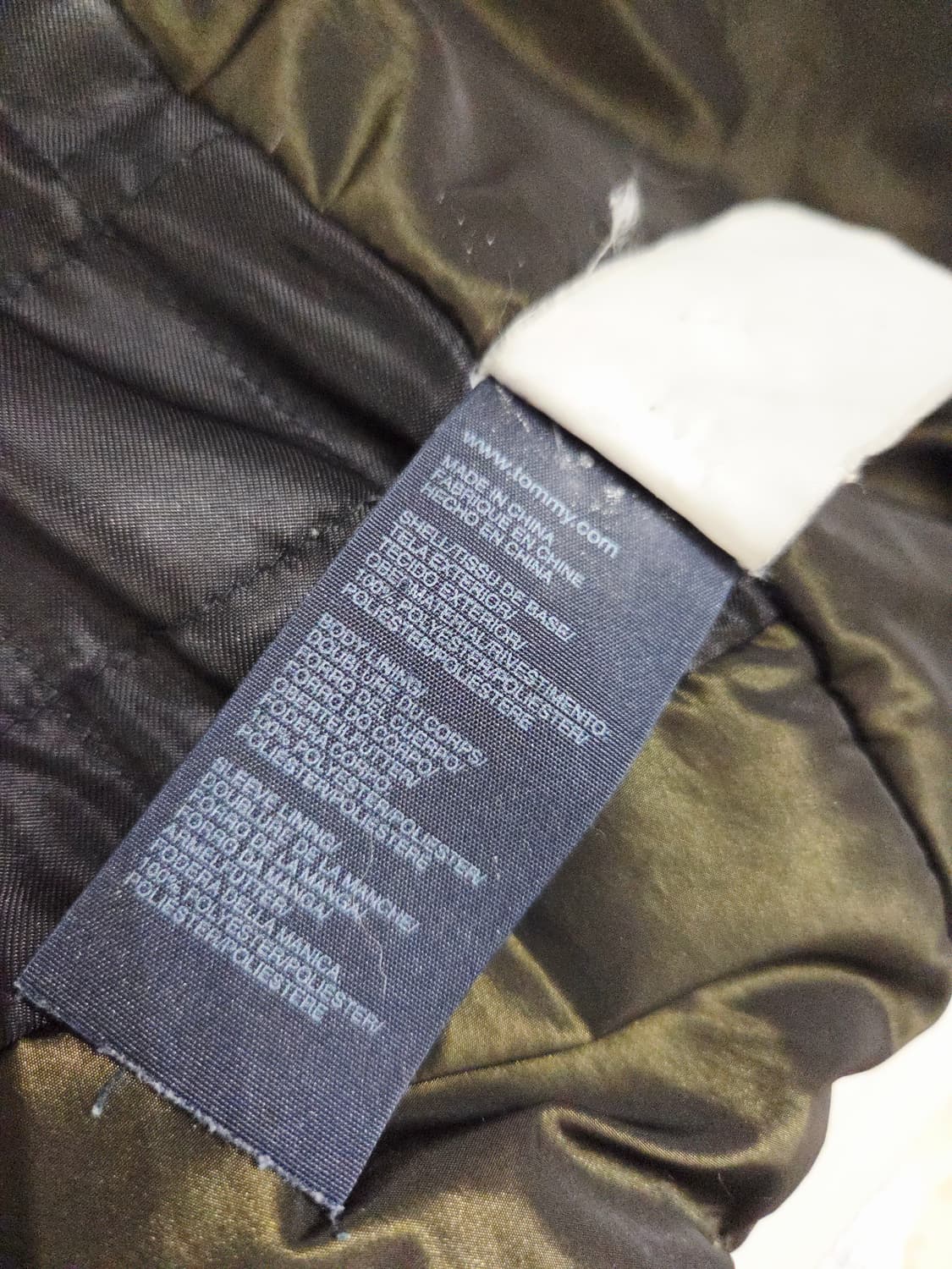 타미힐피거 카키 푸퍼 다운 패딩_L 상품이미지5