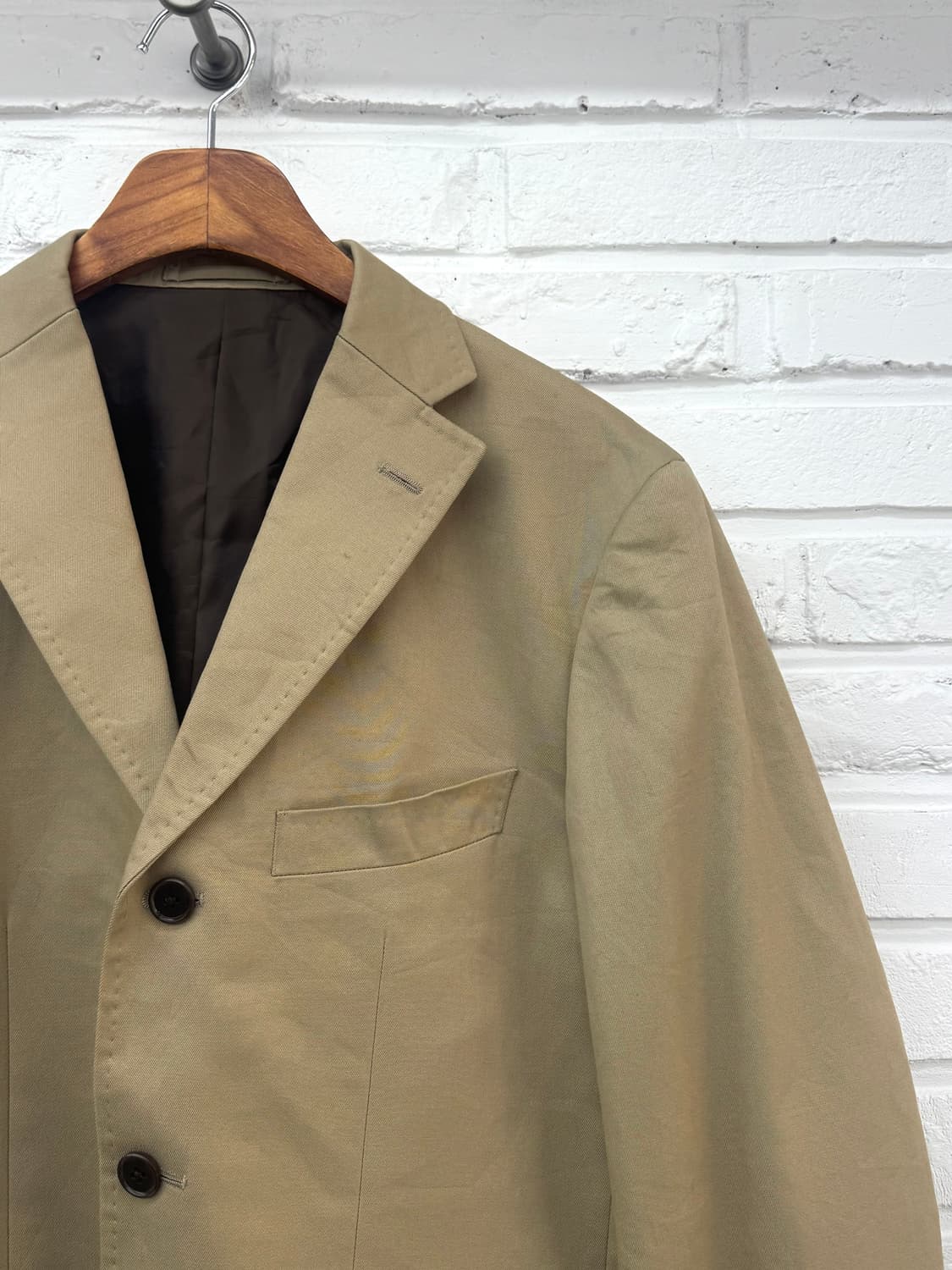 The suit company 베이지 블레이저 자켓 상품이미지4