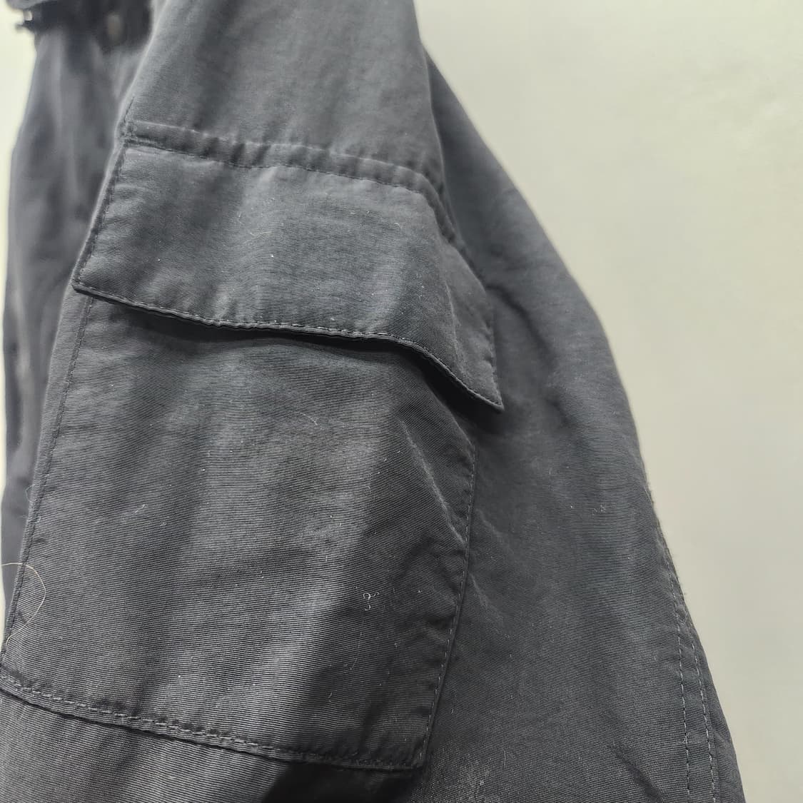 아디다스 로고 사이드 포켓 스트링 후드바람막이100(L) 상품이미지6