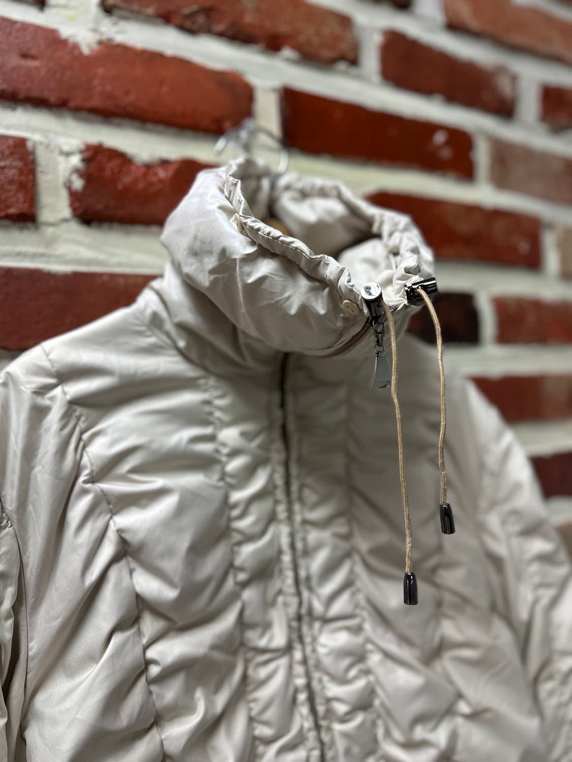 (OS)C’EST CHIC’A  하이넥 셔링 덕다운 패딩 상품이미지4