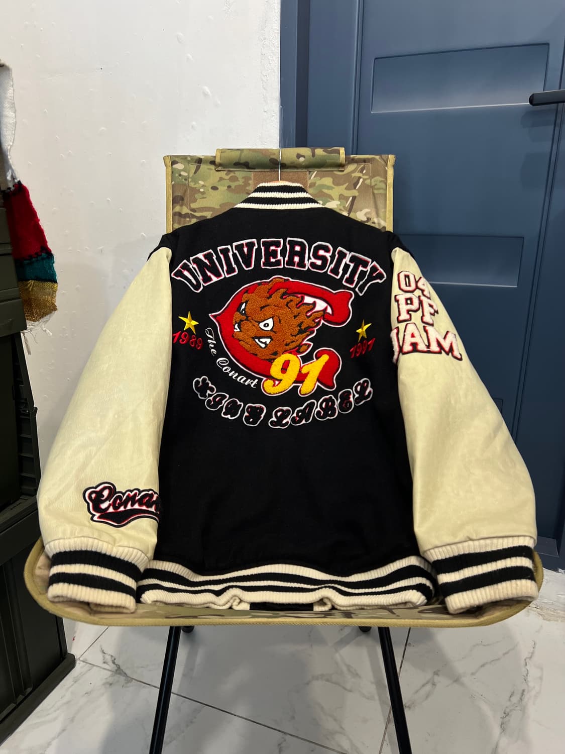 1990s CONART 빈티지바시티자켓 빈티지가죽자켓 상품이미지1