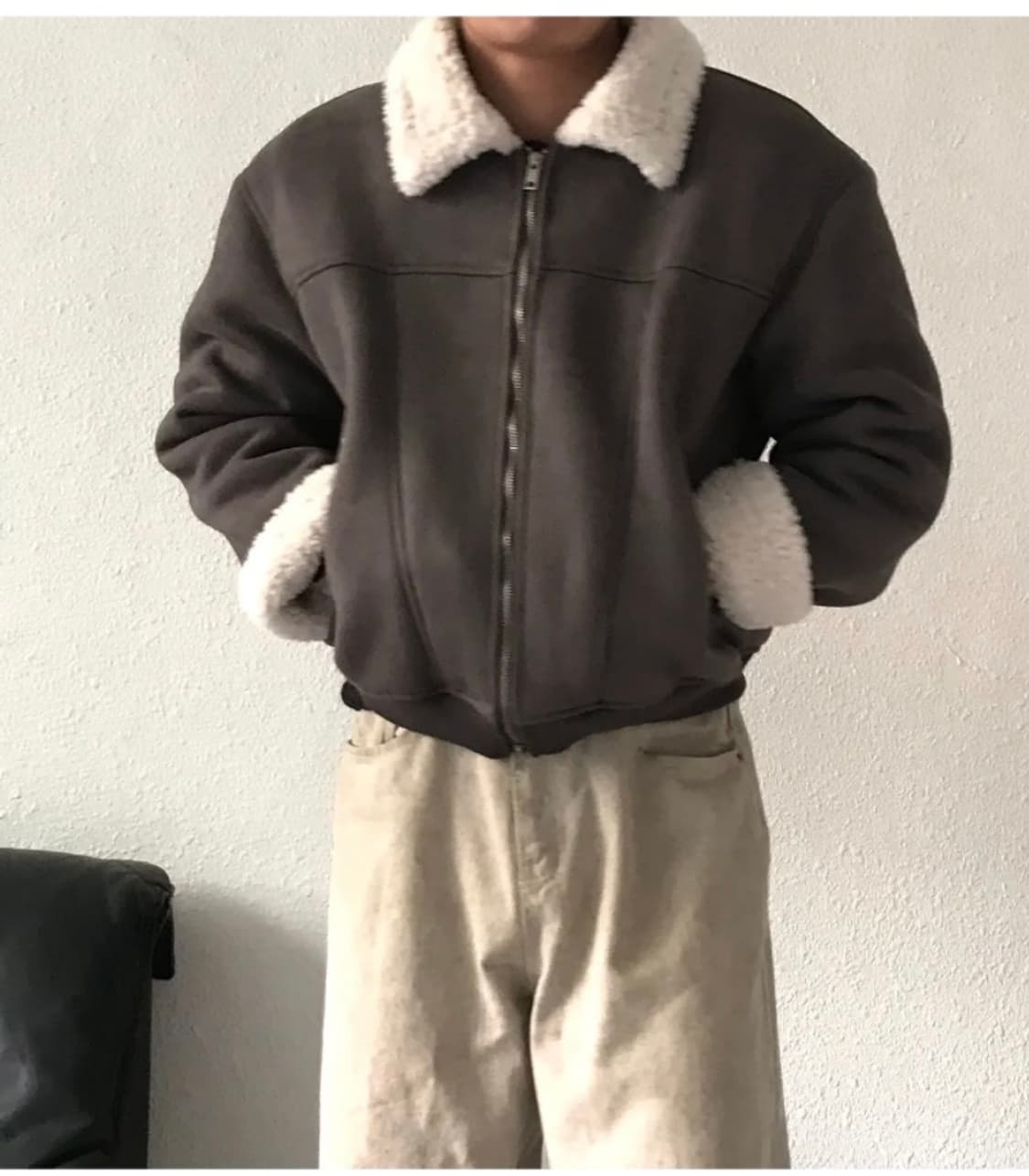 무스탕 새상품 상품이미지2