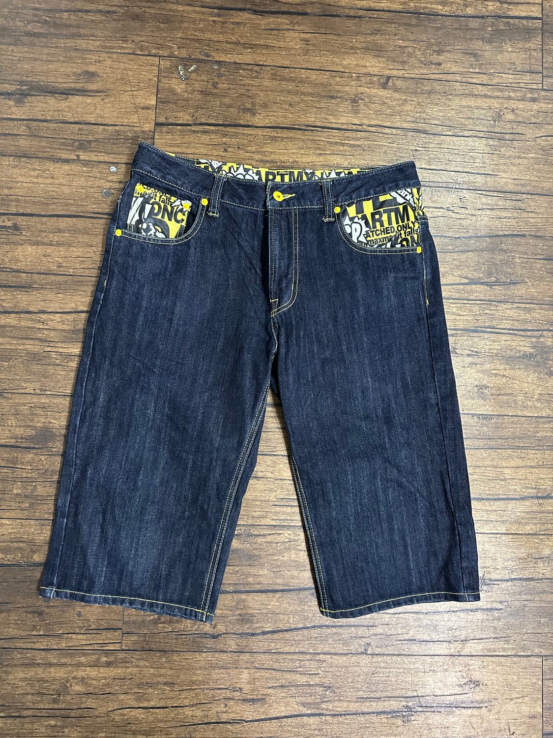 ARTMY 데님 반바지 XL  실측사이즈33사이즈 에비수느낌 상품이미지1