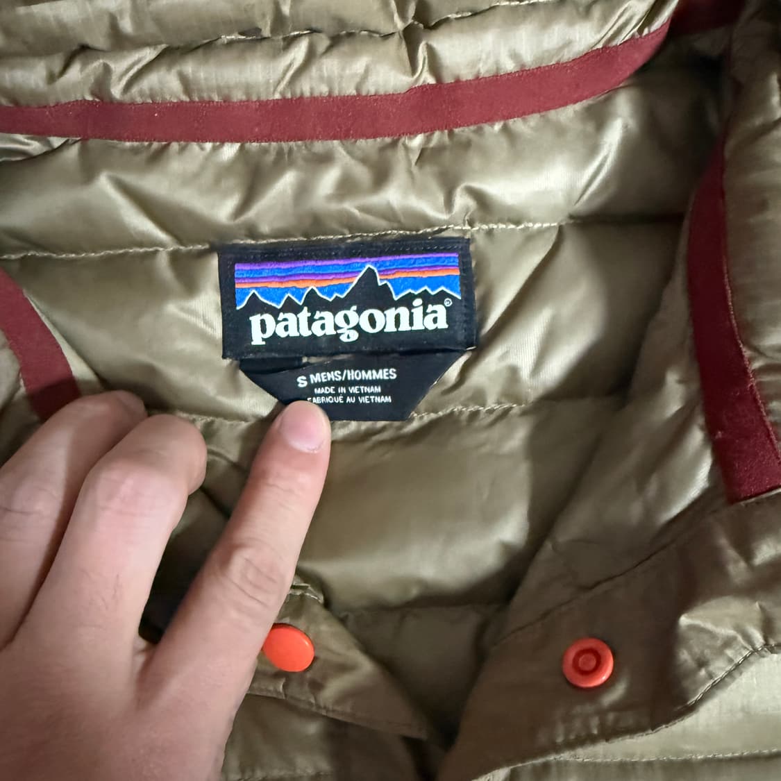 파타고니아 다운스냅티 신칠라 풀오버 S 상품이미지2