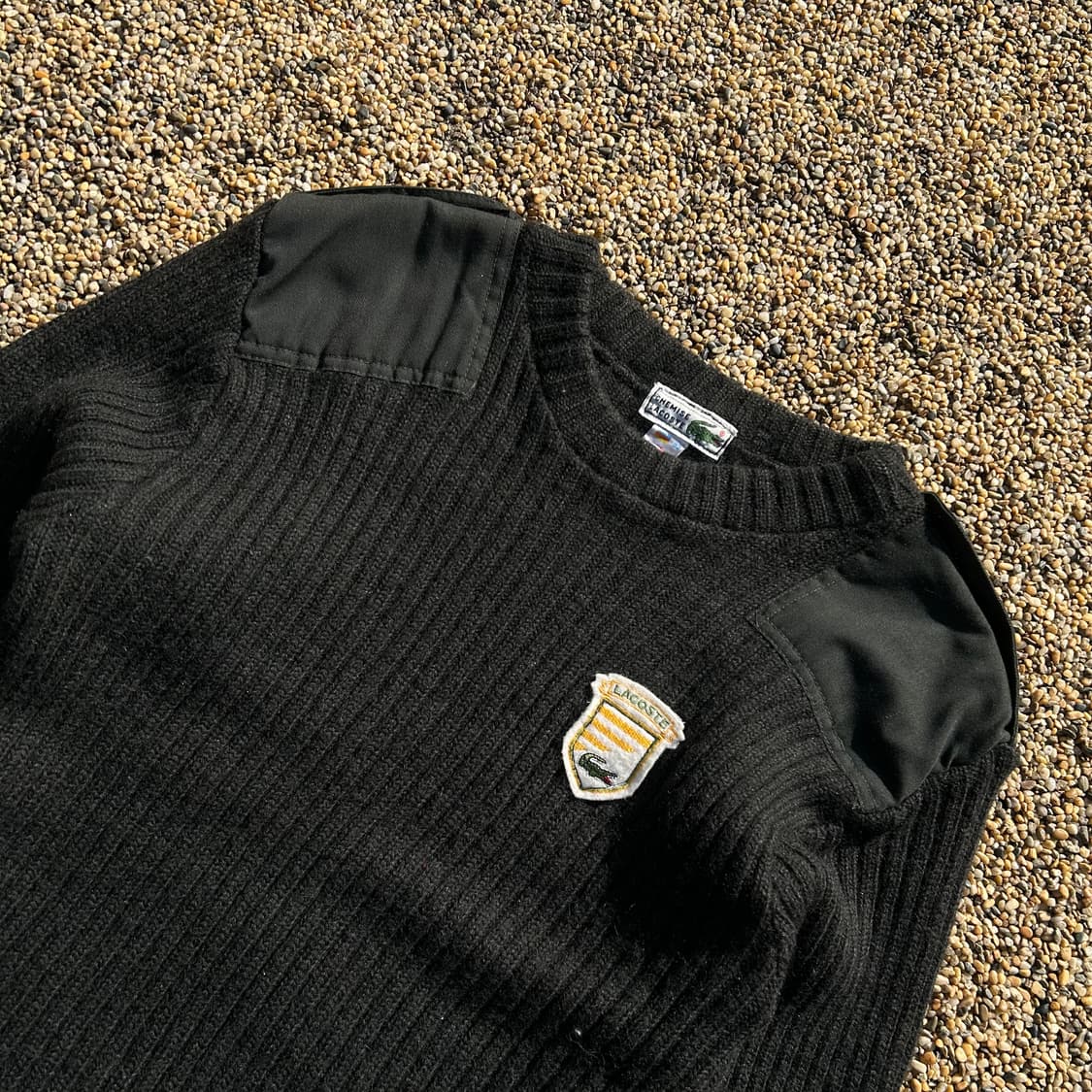 라코스테 코만도 블랙 니트 상품이미지2