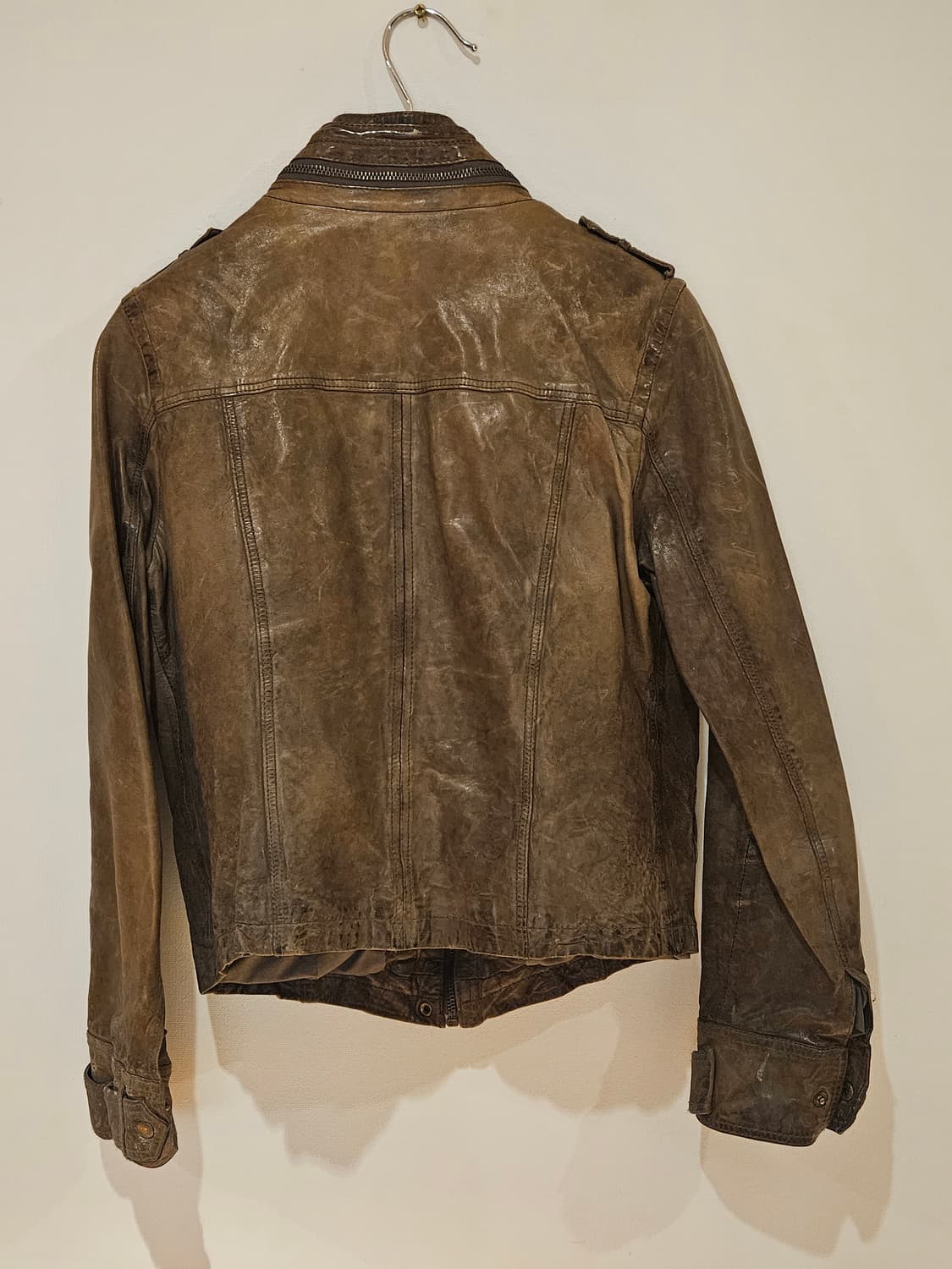 빈티지 양가죽자켓 66 상품이미지2
