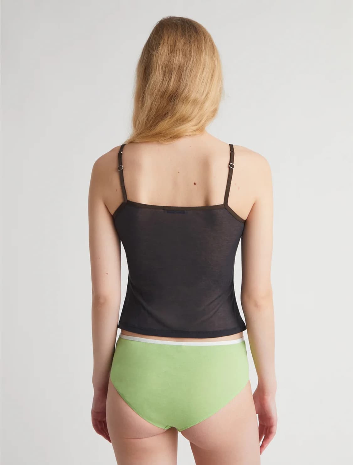 [XS,S,M,L]팔로마울 Nasem 슬리브리스 탑/그레이 상품이미지2