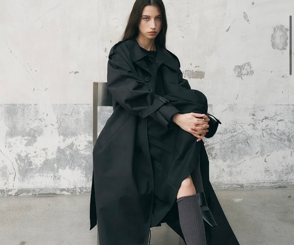 노이어 포 우먼 신서틱 트렌치코트 상품이미지1