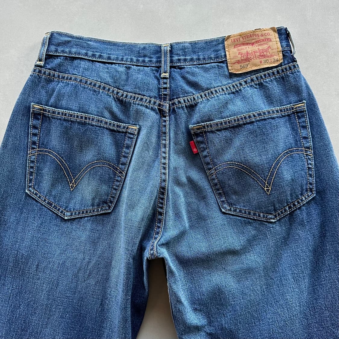 [30인치]리바이스 Levi's 569 루즈 스트레이트 데님 팬츠 상품이미지8