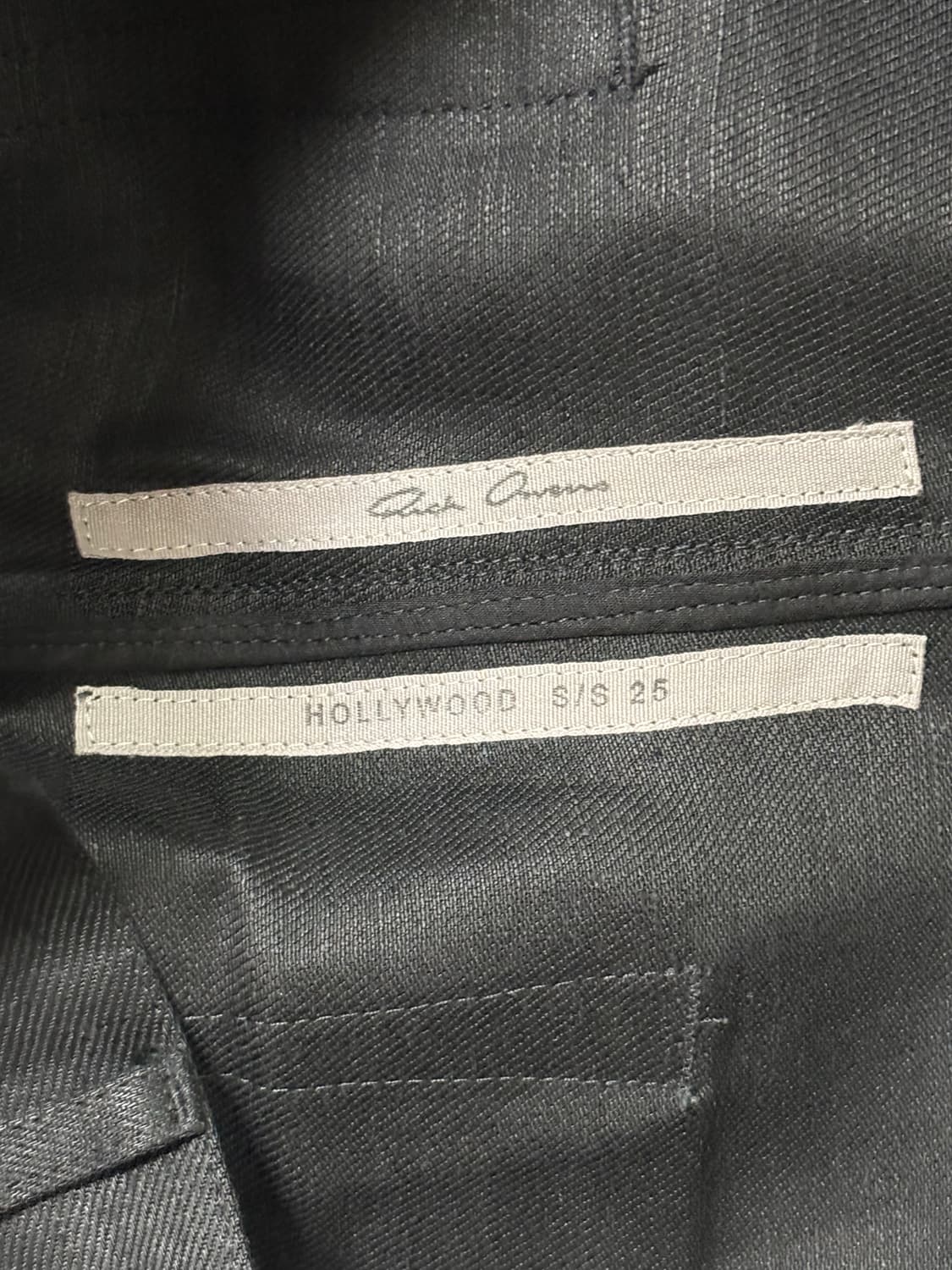 릭오웬스 리넨 카고팬츠 상품이미지5